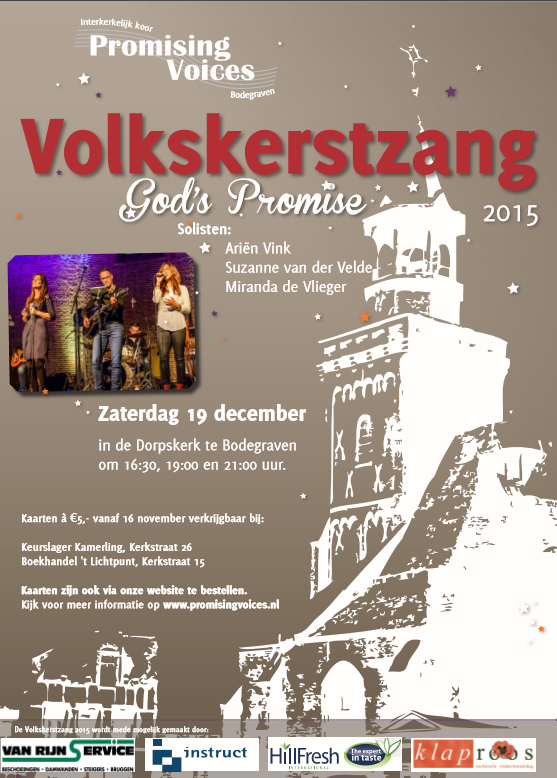 Promising voices flyer