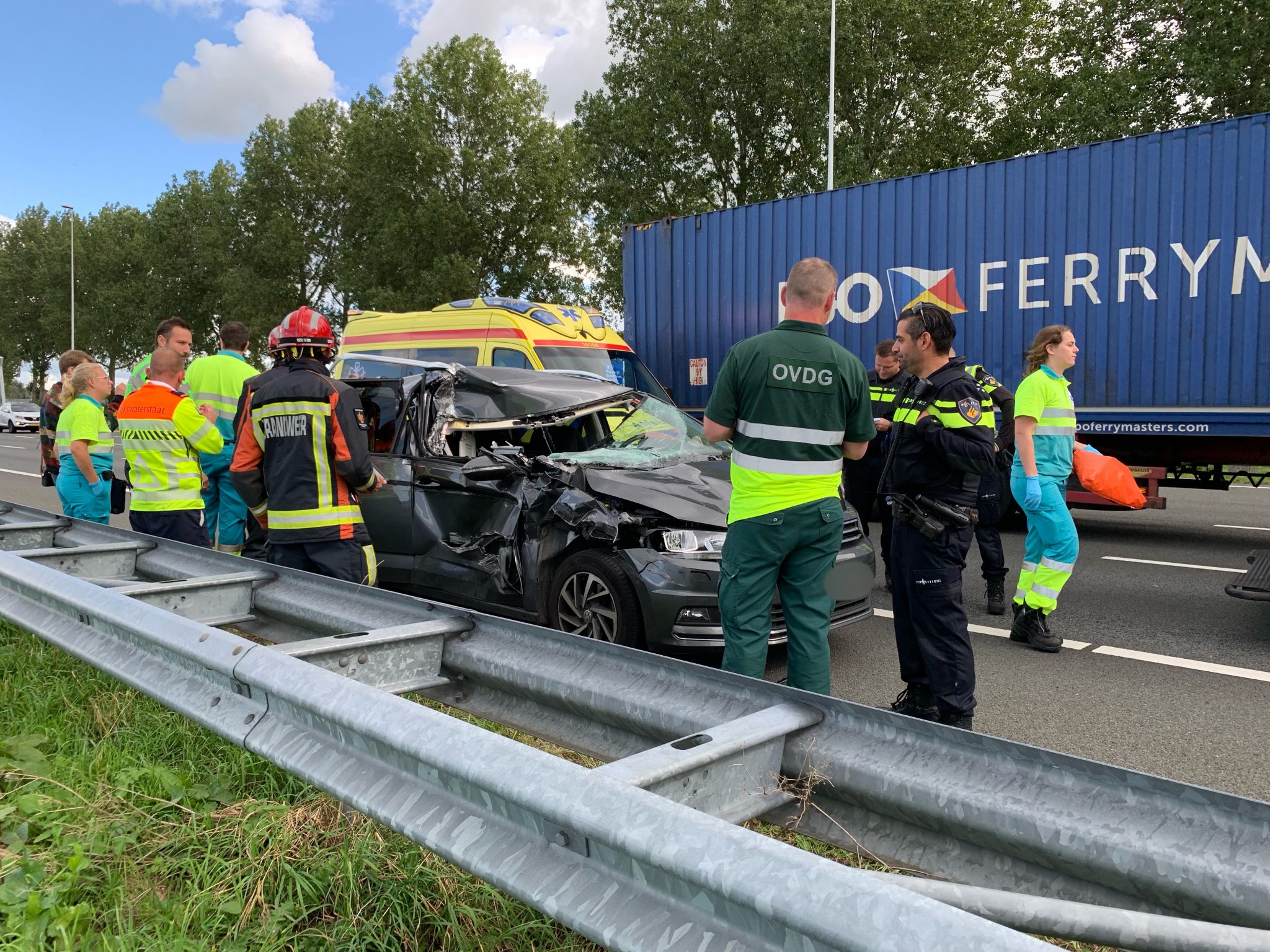 Weiland geur Verleden Ernstig ongeluk op de A12 bij Reeuwijk - Rebonieuws.nl