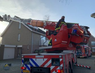 Schoorsteenbrand in Bodegraven