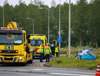 Ongeval op de Goudsestraatweg Reeuwijk