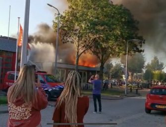 Inwoners uit Nieuwerbrug starten crowdfunding voor brand in dagwinkel