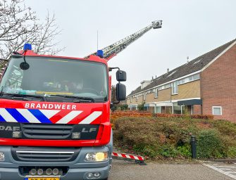 Brandweer in actie voor schoorsteenbrand in Bodegraven