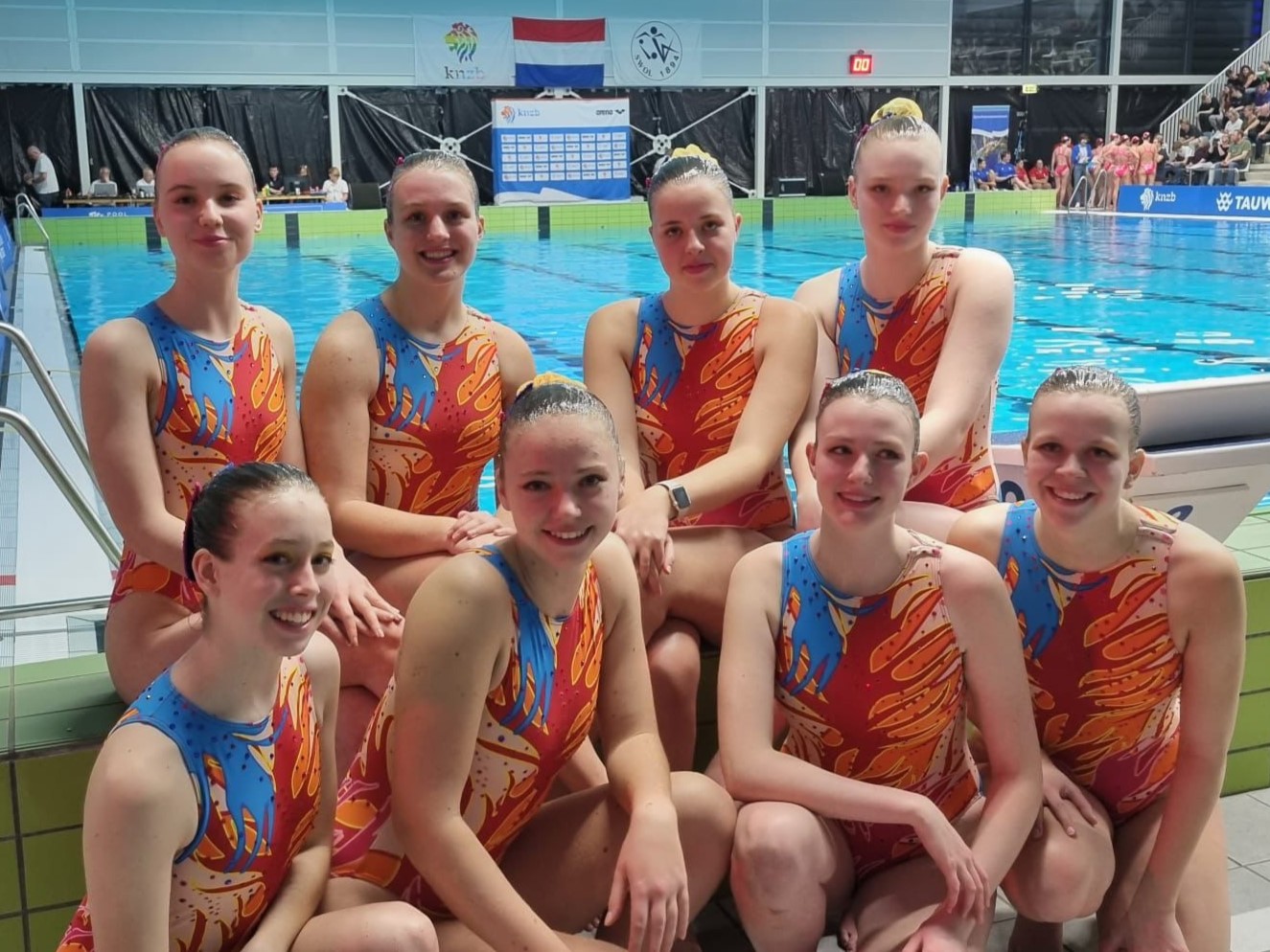 BZ&PC actief tijdens NK-Synchroonzwemmen in Zwolle