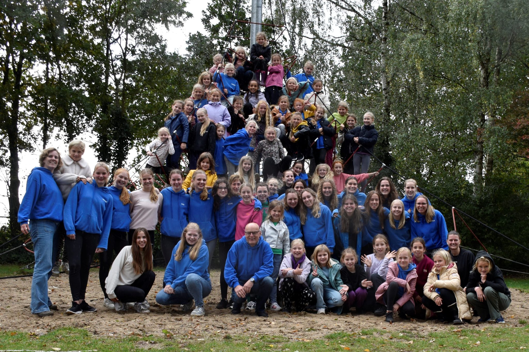 DOS-kamp was nat maar één groot feest!