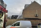 Woningbrandje in dak aan de Eiber in Bodegraven
