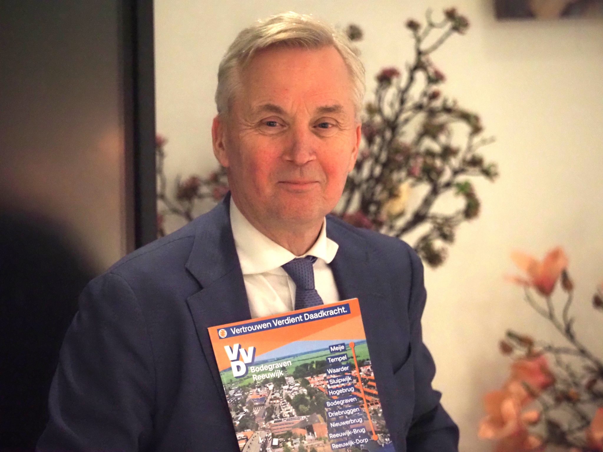 Staatssecretaris Eric van der Burg op bezoek in Bodegraven-Reeuwijk