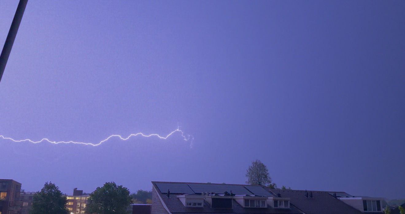 Onweersbuien trekken over Bodegraven-Reeuwijk
