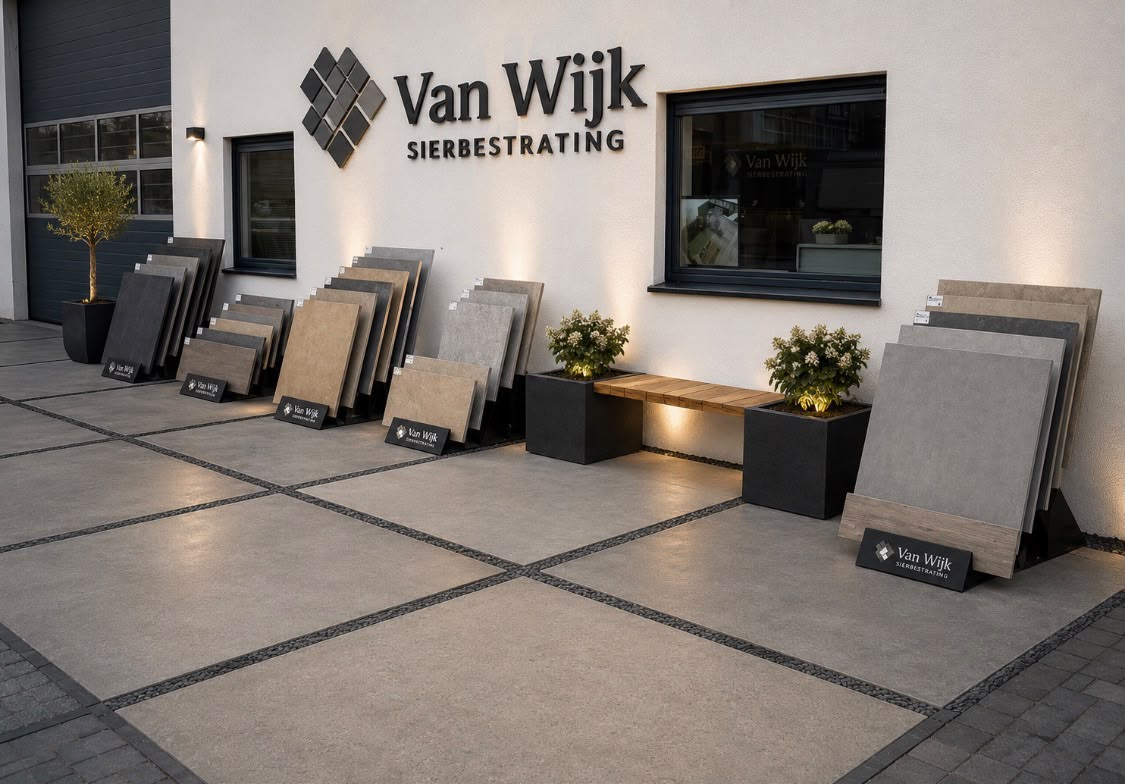 Van Wijk Sierbestrating opent nieuwe showroom met aantrekkelijke acties