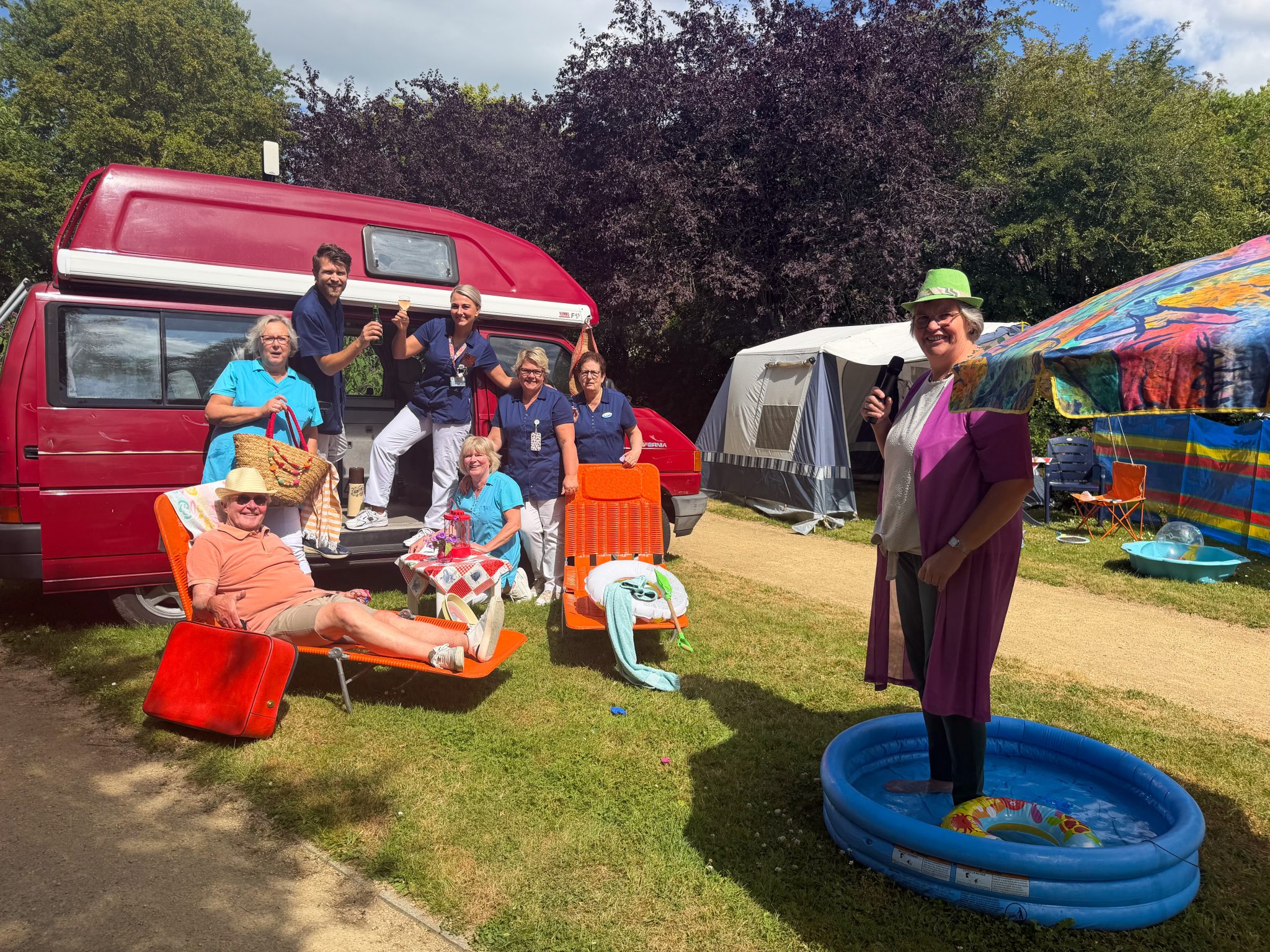 Zomerse camping geopend bij Vijverhof: bewoners genieten van écht vakantiegevoel