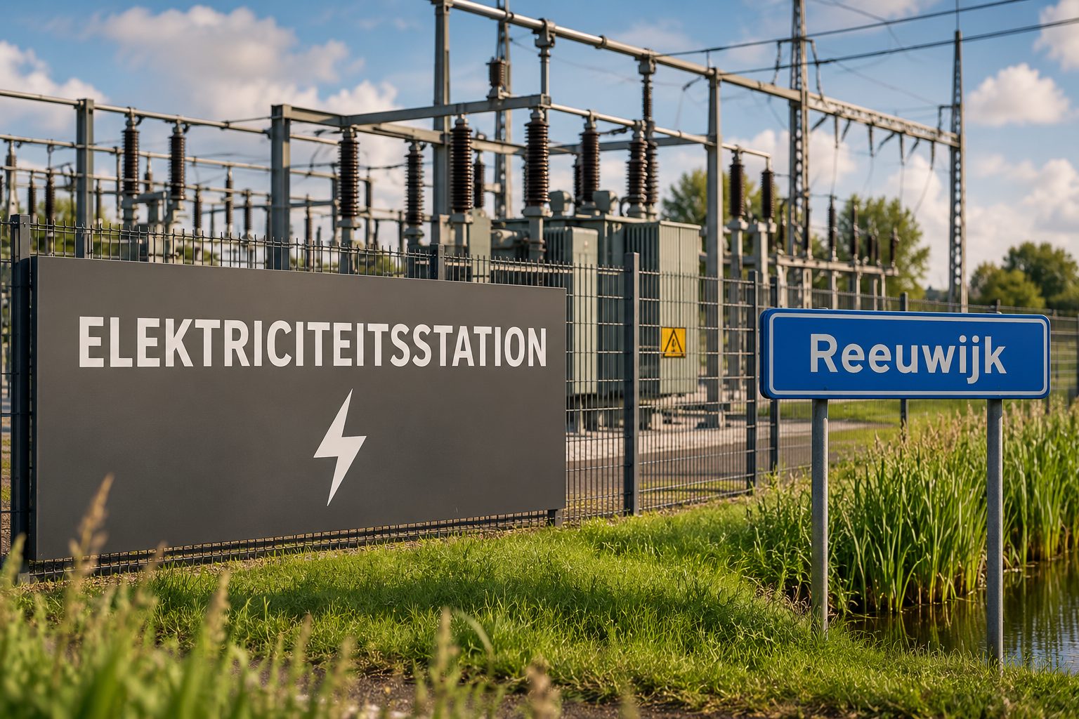 Kom naar de inloopavond over het nieuwe elektriciteitsstation in Reeuwijk-Brug